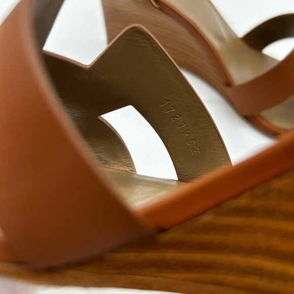 HERMES legend sandals Camel Gold Size 37.5 With Box And Dustbags - Picture 15 of 16